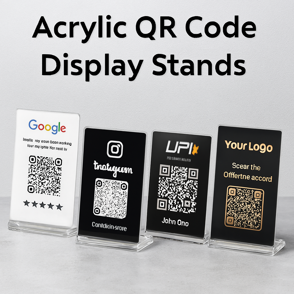 Acrylic display stand